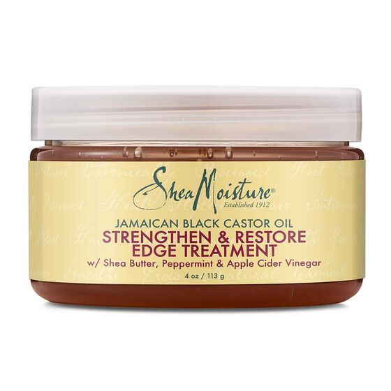 Shea Moisture Jamaican Black Castor Oil Style & Smooth Edge Gel 4oz product image