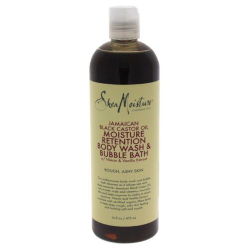 Shea Moisture Jamaican Black Castor Oil 2in1 Bubble Bath & Body Wash 16oz product image