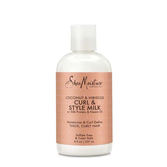 Shea Moisture Coconut & Hibiscus Curl & Style Milk 8oz product image