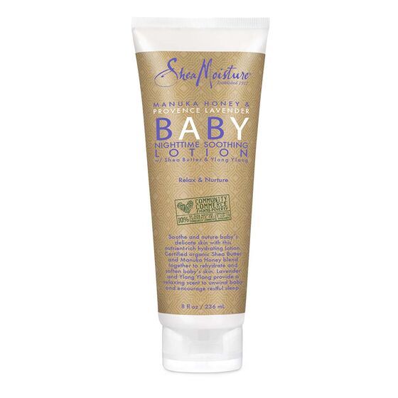 Shea Moisture Manuka Honey &Provence Lavender Baby Nighttime Soothing Lotion 8oz product image