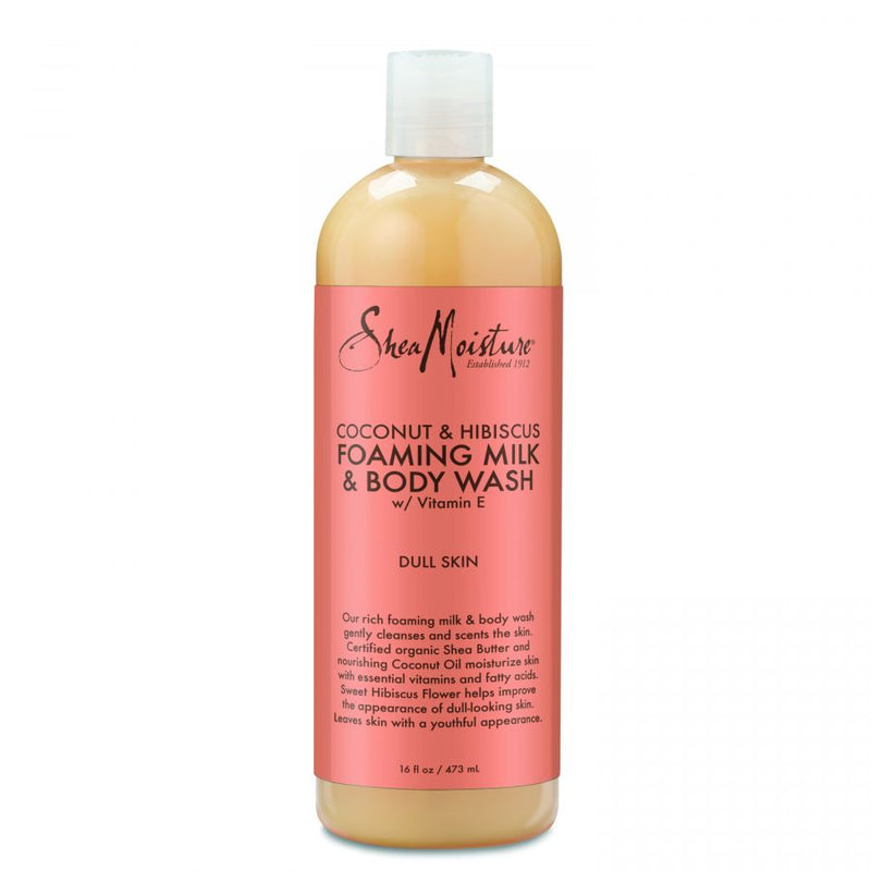 Shea Moisture Coconut & Hibiscus 2in1 Bubble Bath & Body Wash 16oz product image
