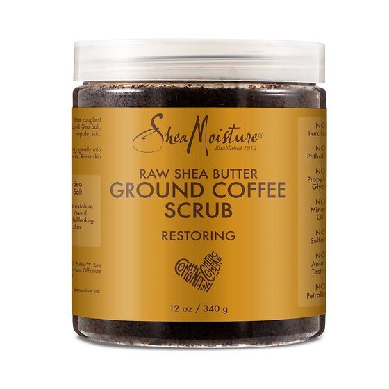 Shea Moisture Butter Oil Natural Coffee Scrub 12oz product image