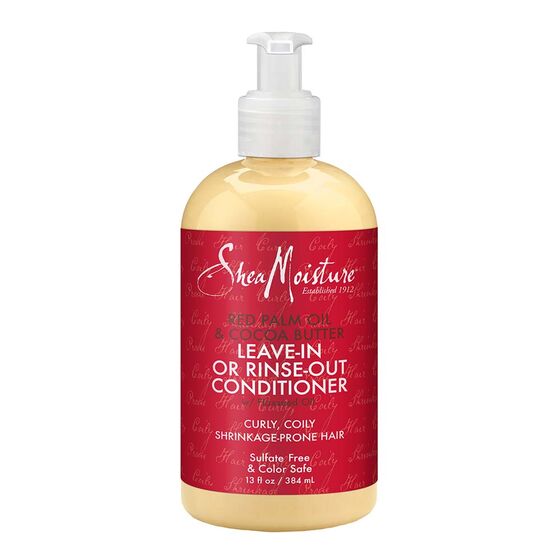 Shea Moisture Red Palm Oil & Cocoa Butter Rinse Out or Leave-In Conditioner product image