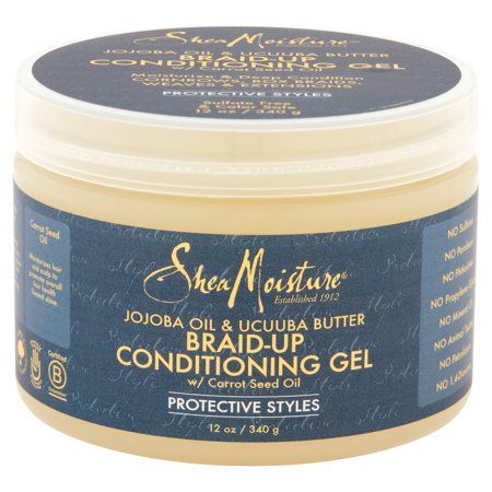 Shea Moisture Jojoba Oil & Ucuuba Butter Braid Condition & Control Gel 12oz product image