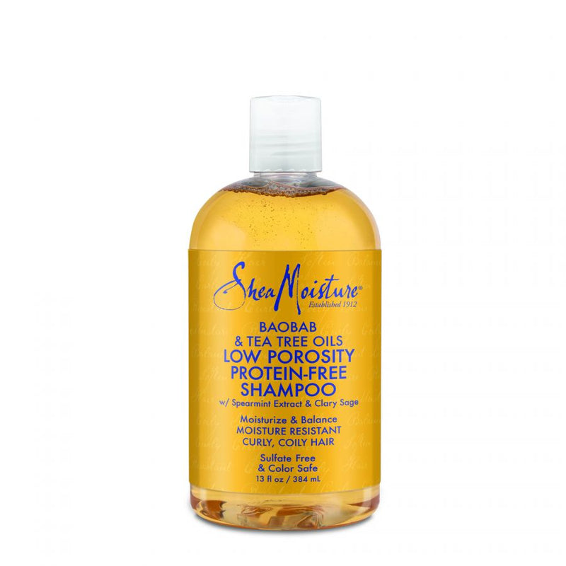 Shea Moisture Boabab & Tea Tree Oils Low Porosity Hydro-Infusion Shampoo 13oz product image