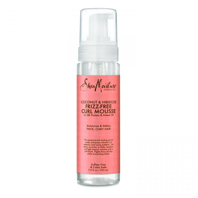 Shea Moisture Coconut & Hibiscus Frizz-Free Curl Mousse 7.5oz product image