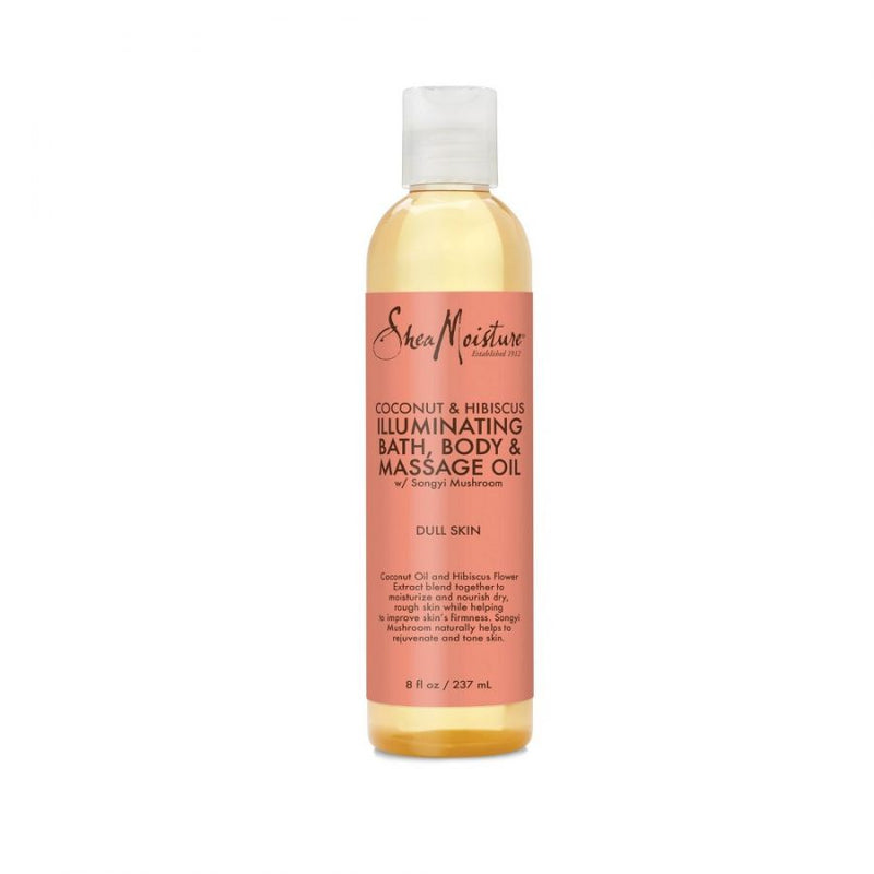 Shea Moisture Coconut & Hibiscus Massage Oil 8oz product image