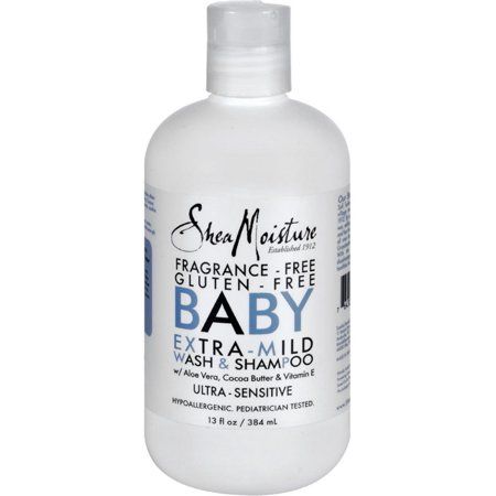 Shea Moisture Ultra-Sensitive Fragrance Gluten-Free Wash & Shampoo 13oz product image
