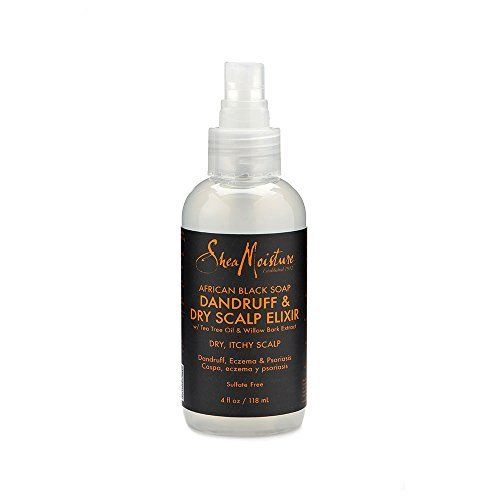 Shea Moisture African Black Soap Dandruff & Dry Scalp Elixir 4oz product image