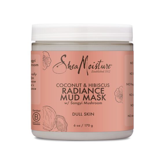 Shea Moisture Coconut & Hibiscus Mud Mask 6oz product image