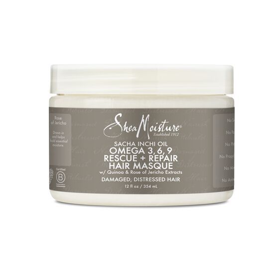 Shea Moisture Sacha Inchi Rescue & Rebuild Hair Masque 12oz product image