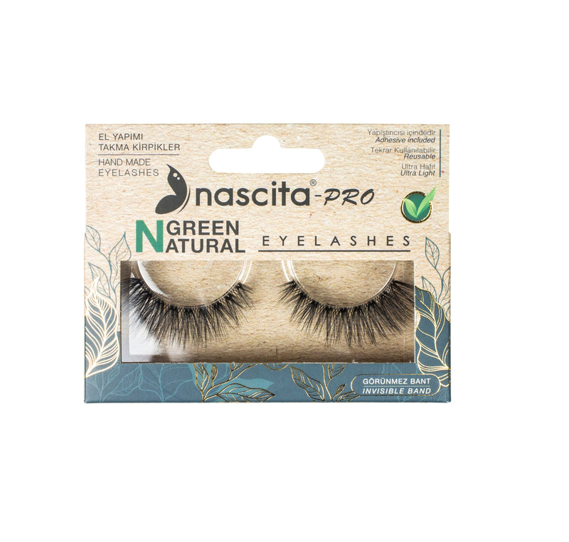 Nascita Professional Green Natural Eye Lashes 112 product image