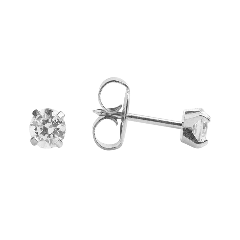 Studex Ear Stud TT-742W Clear 4mm product image