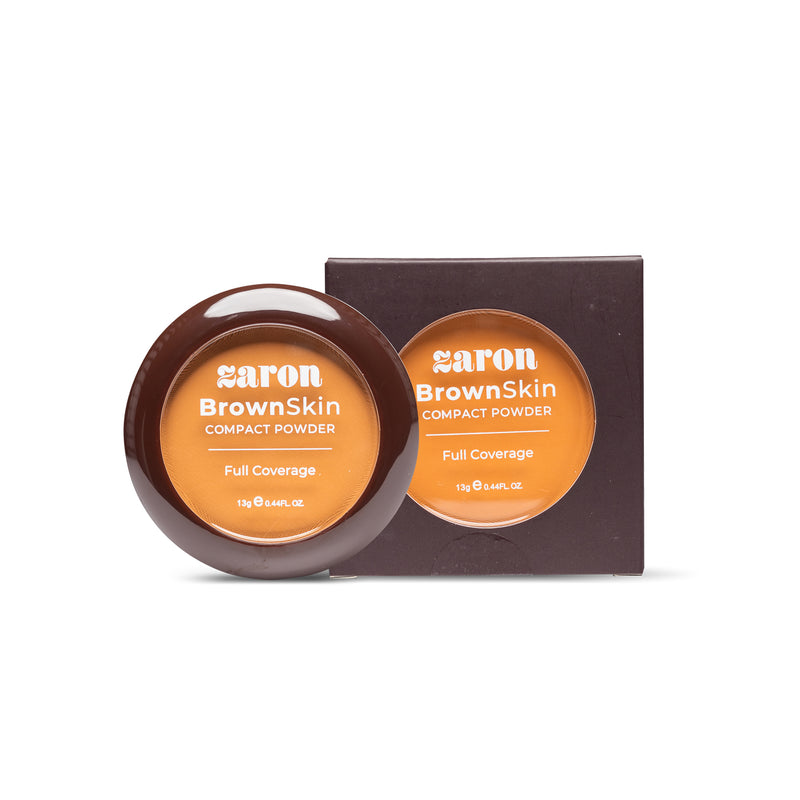 Zaron Brownskin Compact Powder Almond product image