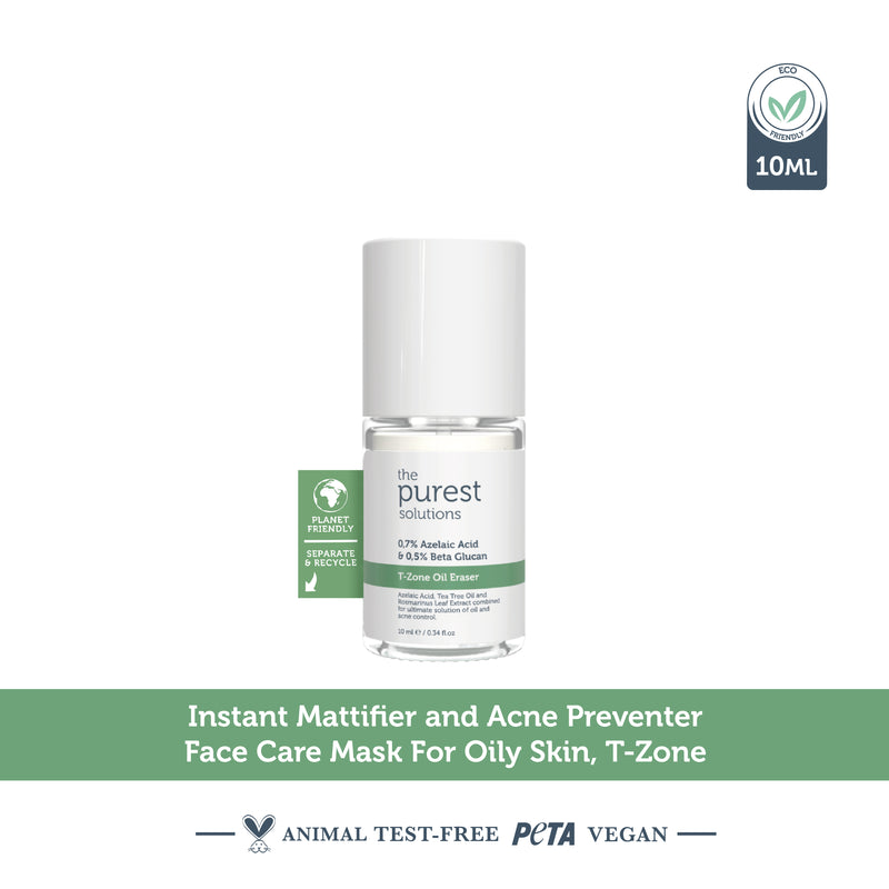 The Purest Solutions T-Zone Oil Eraser %0,7 Azelaic Acid & %0,5 Beta Glucan 10ml product image