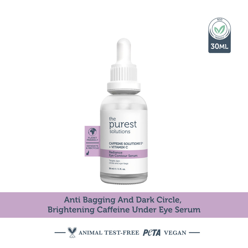 The Purest Solutions Caffeine 5% + Vitamin C Radiance Eye Contour Serum 30ml product image