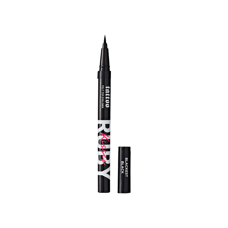 Ruby Kisses Tattoo Felt Tip Eyeliner - Blackest Black product image