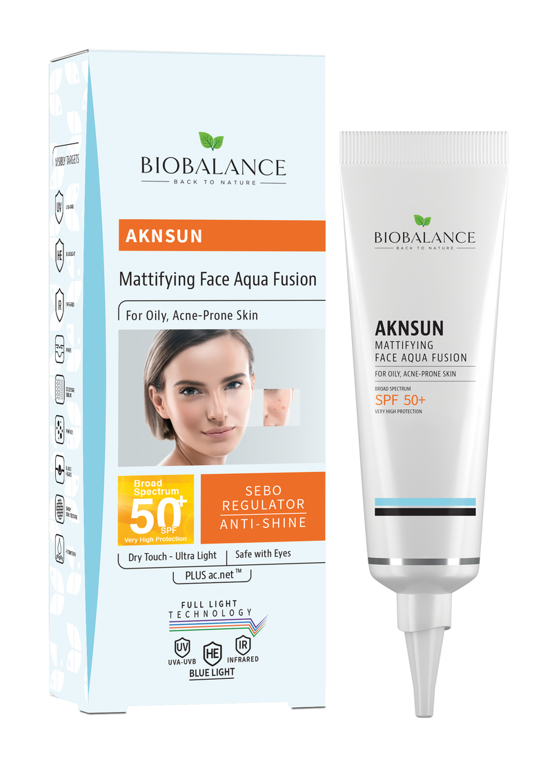 Bio Balance Aknsun Mattifiying Face Aqua Fusion For Oily, Acne-Prone Skin 40ml product image