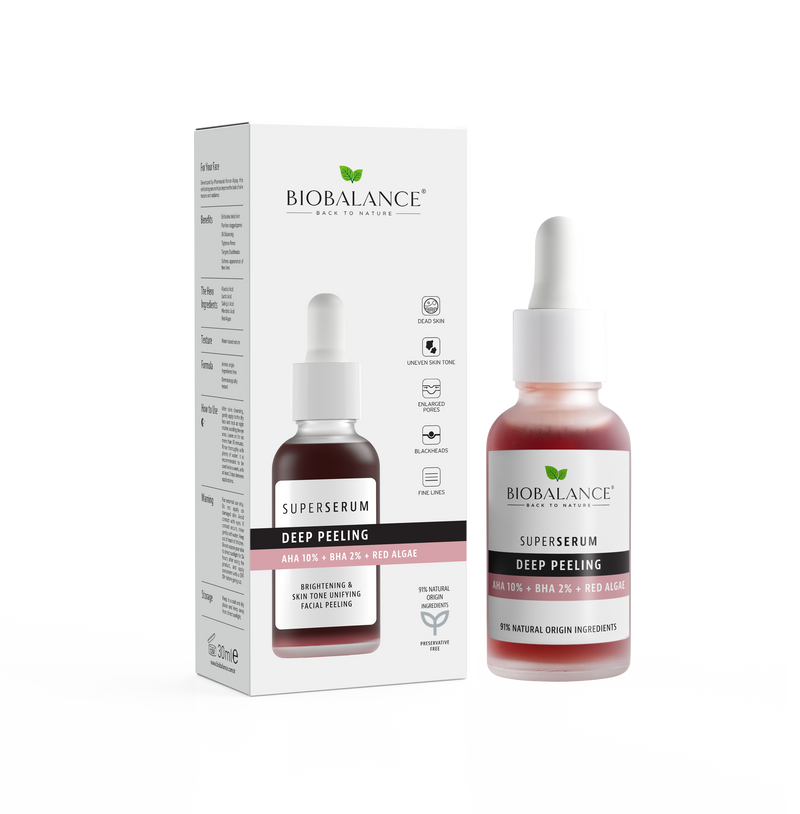 Bio Balance Deep Peeling Aha 10% + Bha 2% + Red Moss Super Serum 30ml product image