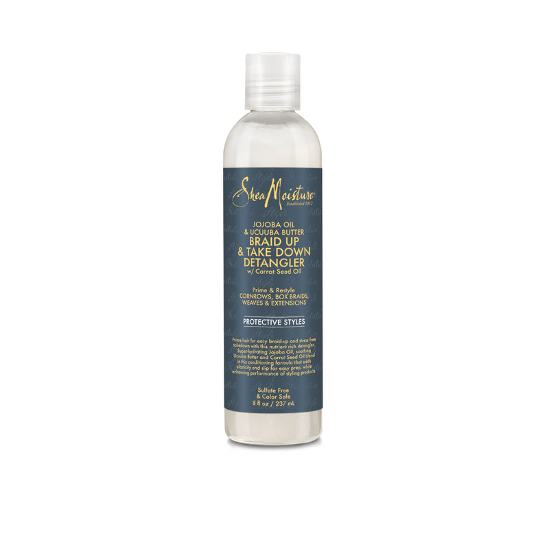 Shea Moisture Jojoba Oil & Ucuuba Butter Braid Up & Take Down Detangler 8 oz product image