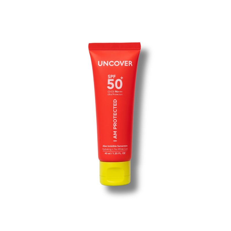 Uncover Mini Aloe Invisible Sunscreen 40ml product image