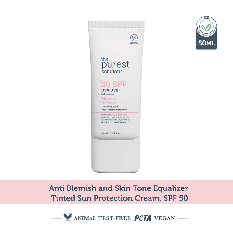 The Purest Solutions Blemish Defense UVA/UVB Antioxidant Protection 50+ SPF 50ml product image