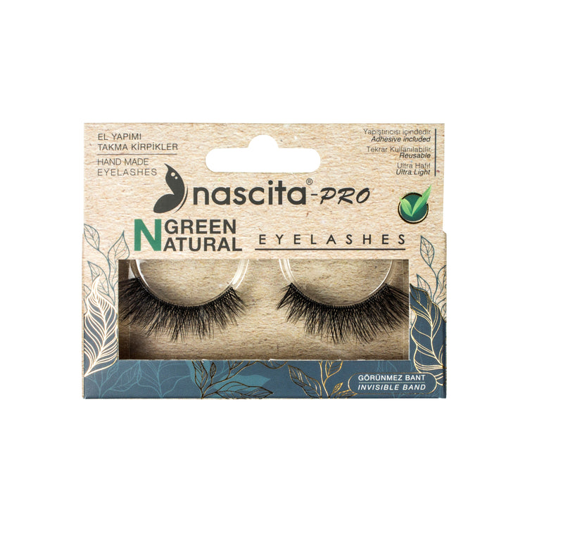 Nascita Professional Green Natural Eye Lashes 114 product image