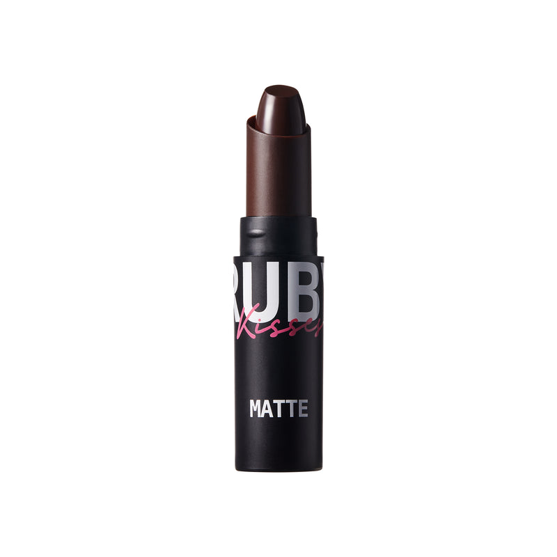 Ruby Kisses Mattest Matte Lipstick - Dark Plum Scene product image