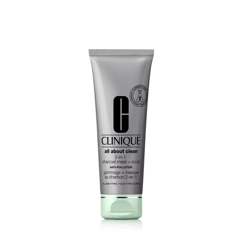 Clinique All About Clean™ 2-in-1 Charcoal Mask + Scrub - 100ml product image