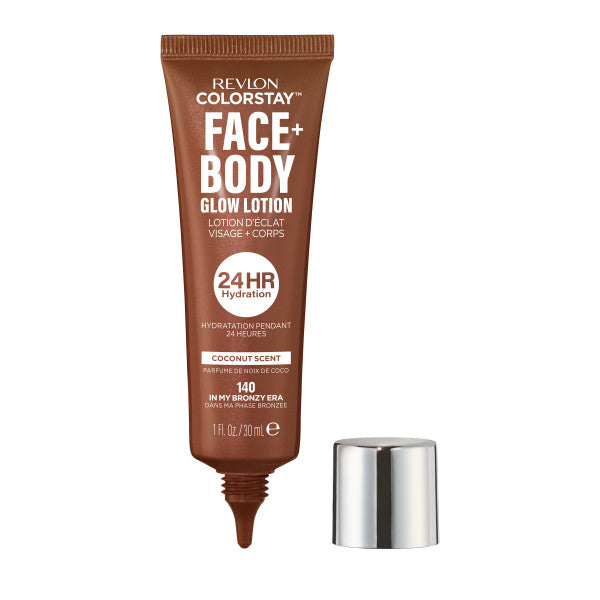 Revlon Colorstay Face & Body Glow Lotion 140 In My Bronzy Era product image