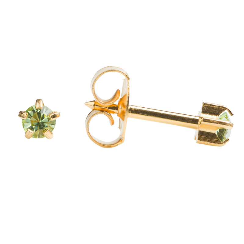 Studex Ear Stud PR-R108Y-STX Green 3mm product image