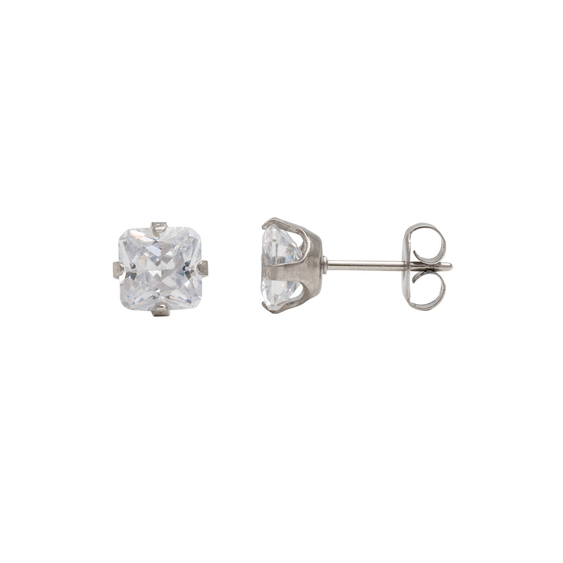 Studex Ear Stud PR-6400W-S Clear 6*6mm product image