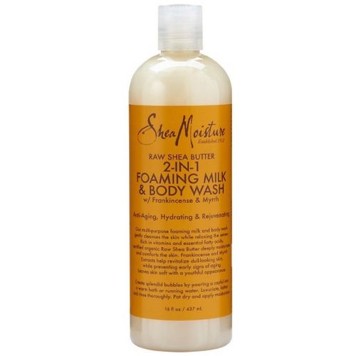 Shea Moisture Raw Shea Butter 2in1 Bubble Bath & Body Wash 16oz product image