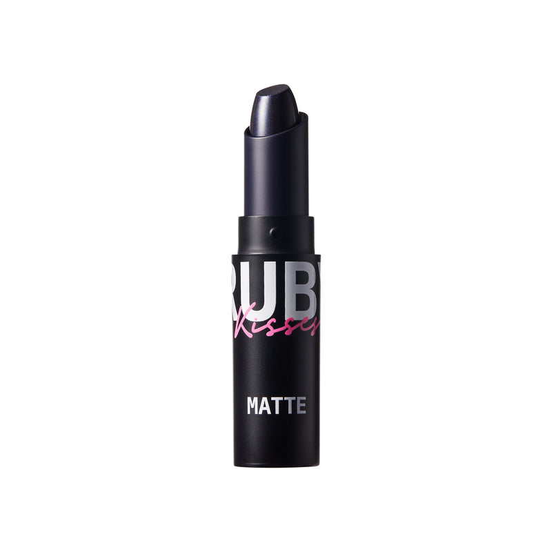 Ruby Kisses Mattest Matte Lipstick - Black & Blue product image