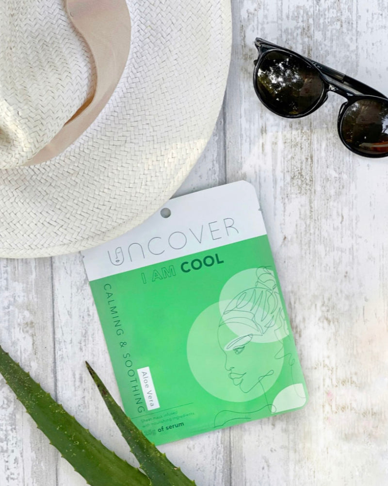 Uncover Aloe Cooling Sheet Mask 25g of Serum product image