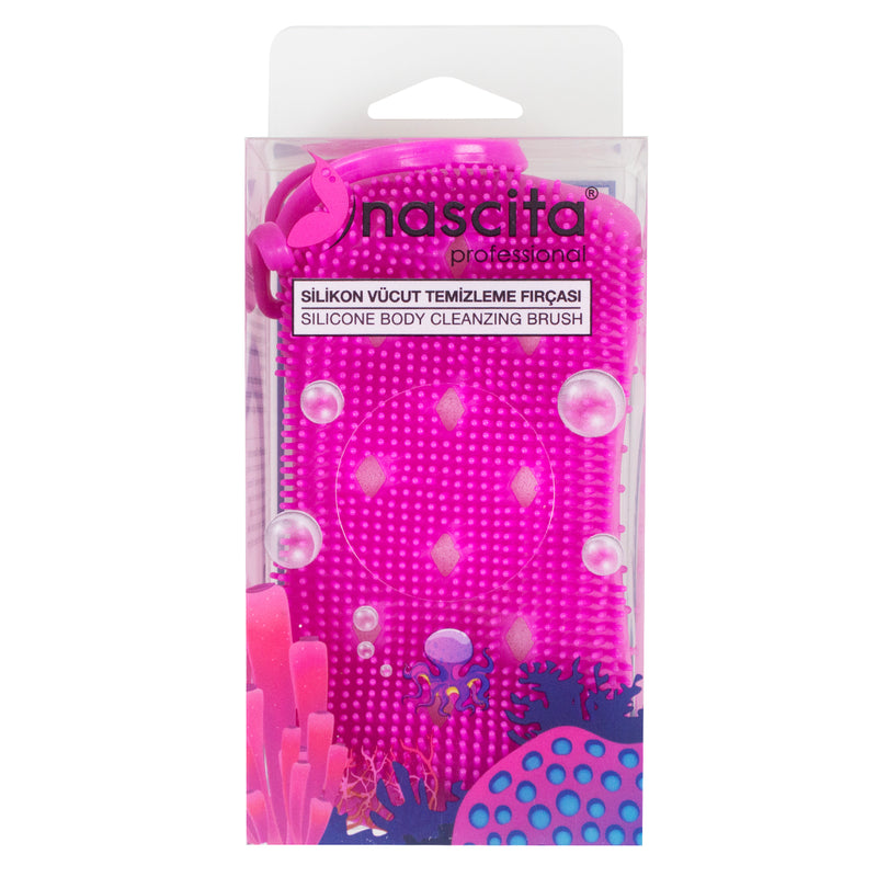 Nascita Silicone Body Cleasing Brush(Pink,Green) product image