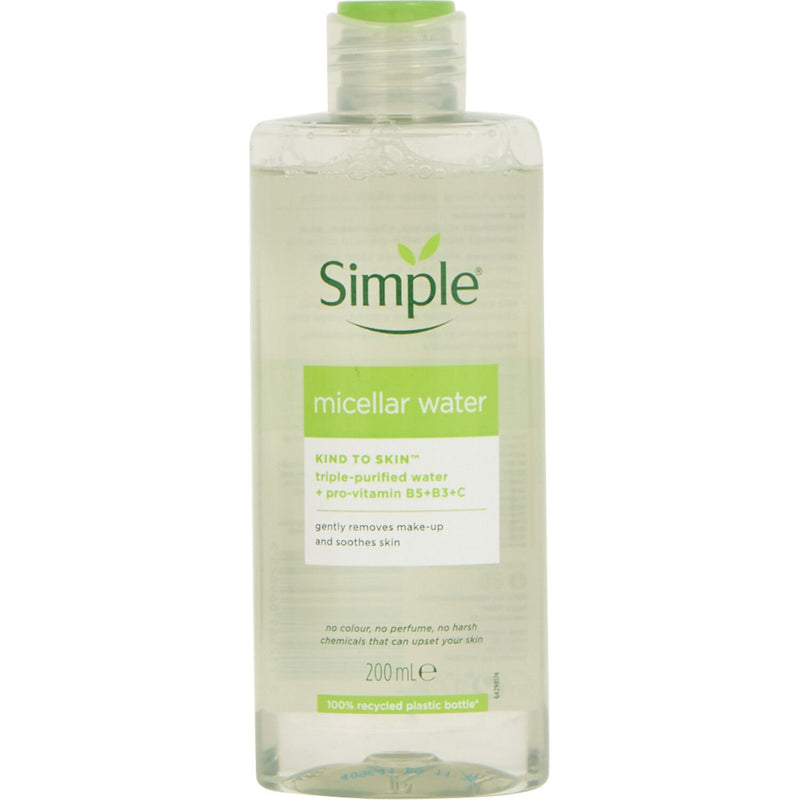 Simple Kind to Skin Micellar Cleansing Water 200ml product image