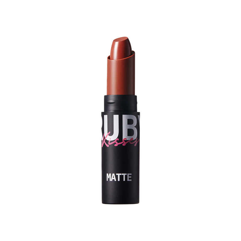 Ruby Kisses Mattest Matte Lipstick - Rosy Brown product image