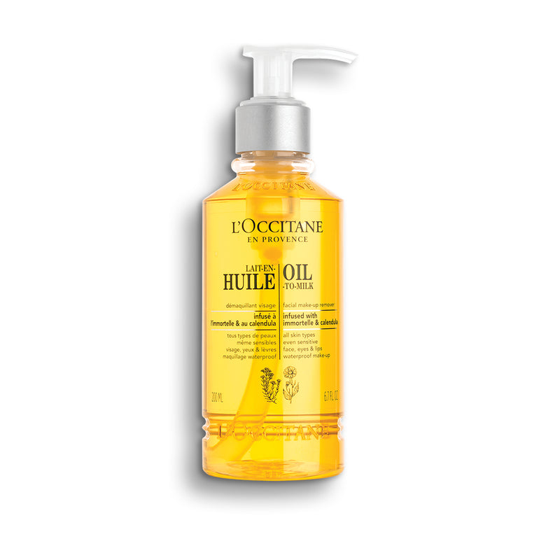 L’Occitane Cleansing Oil-to-Milk 200ml product image