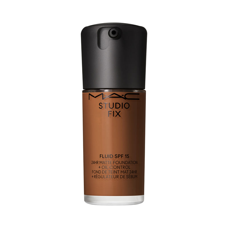 MAC Studio Fix Fluid SPF 15 24HR Matte Foundation + Oil Control - NC55 30ml product image