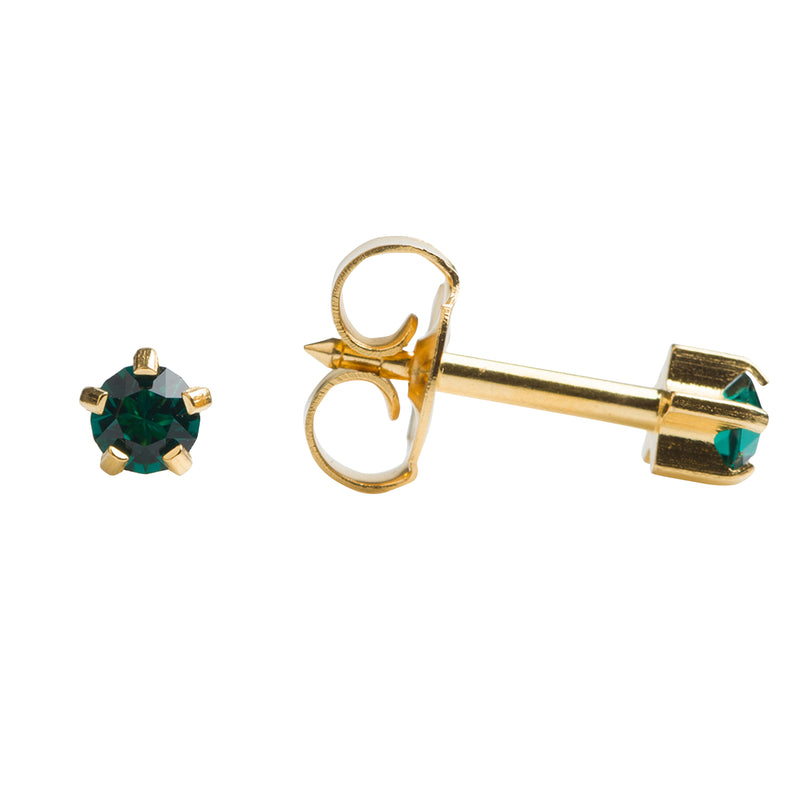 Studex Ear Stud PR-R105Y-STX Green 3mm product image