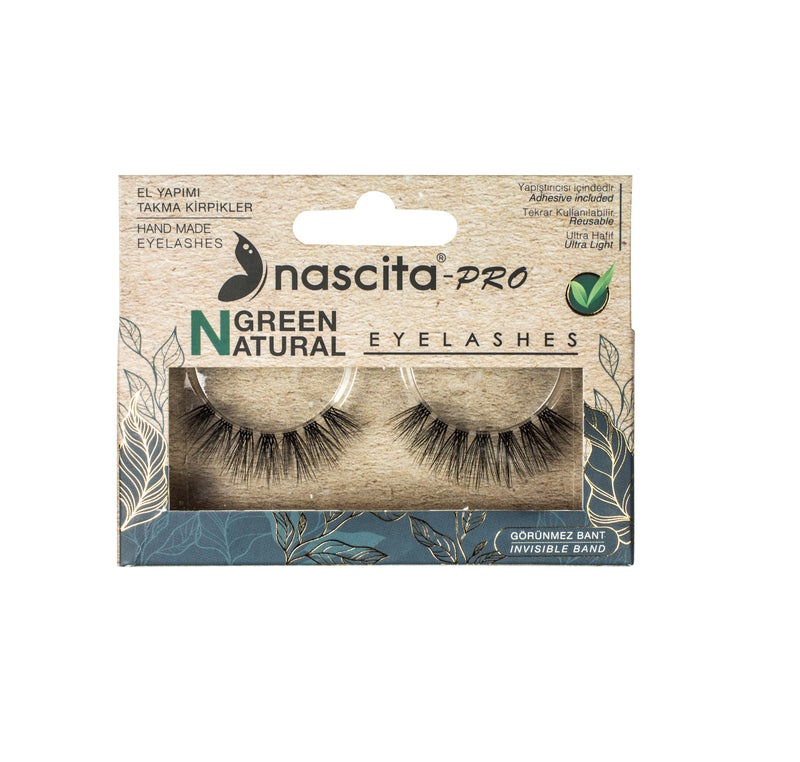 Nascita Professional Green Natural Eye Lashes 113 product image