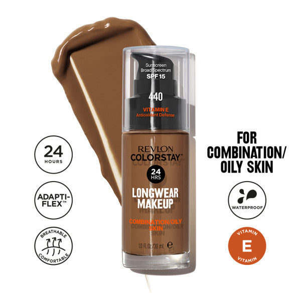 Revlon Colorstay Combination Oily Makeup Mahogany product image
