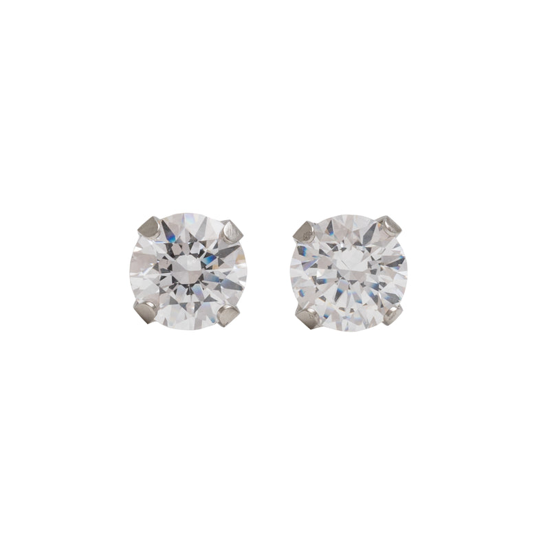 Studex Ear Stud PR-6100W-S Clear 6mm product image