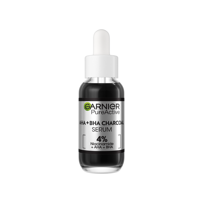 Garnier Aha+Bha Charcoal Anti-Imperfection Serum 30ml product image