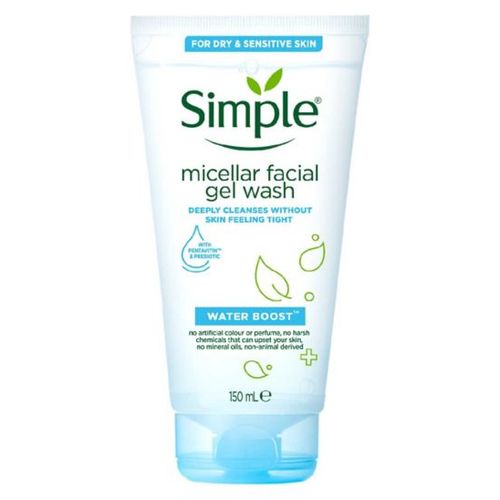 Simple Water Boost Micellar Facial Gel Wash 150ml product image