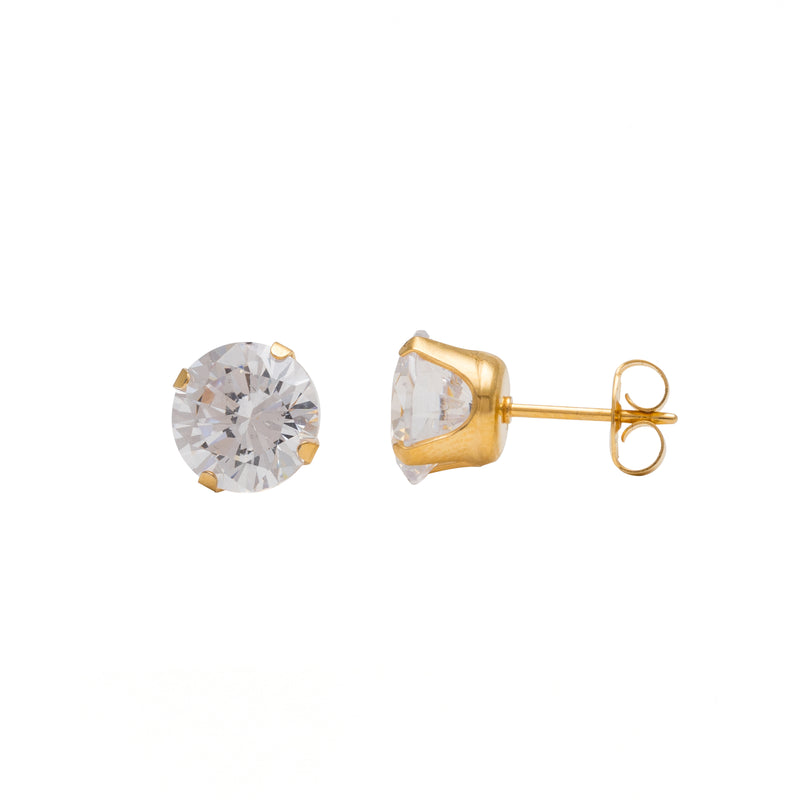 Studex Ear Stud PR-8100-S Clear 8mm product image