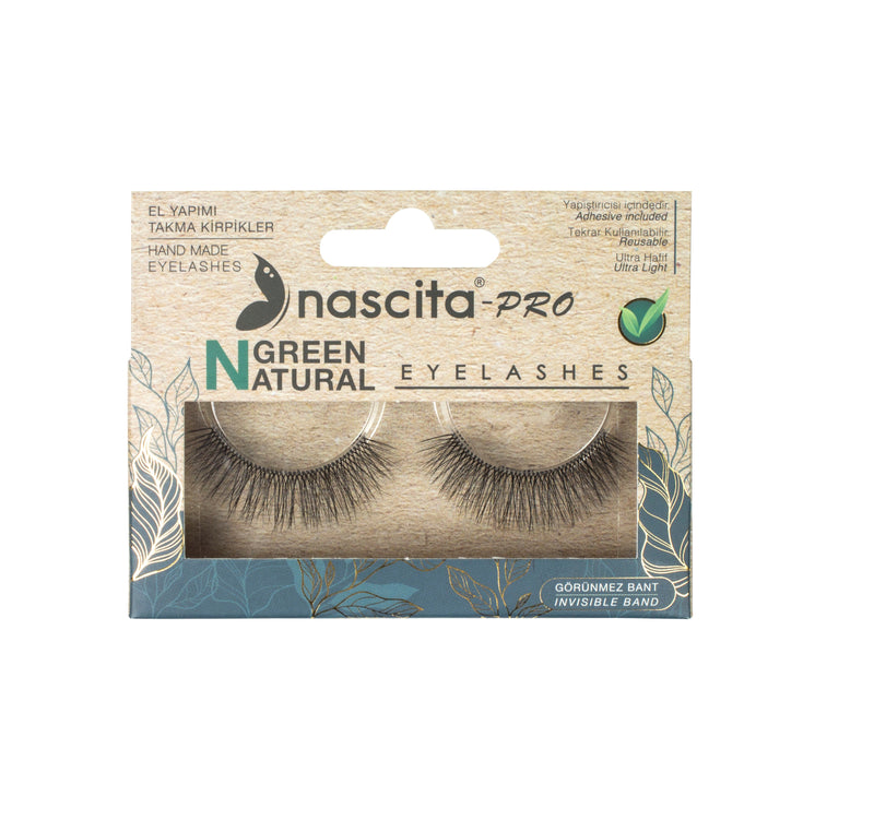 Nascita Professional Green Natural Eye Lashes 111 product image