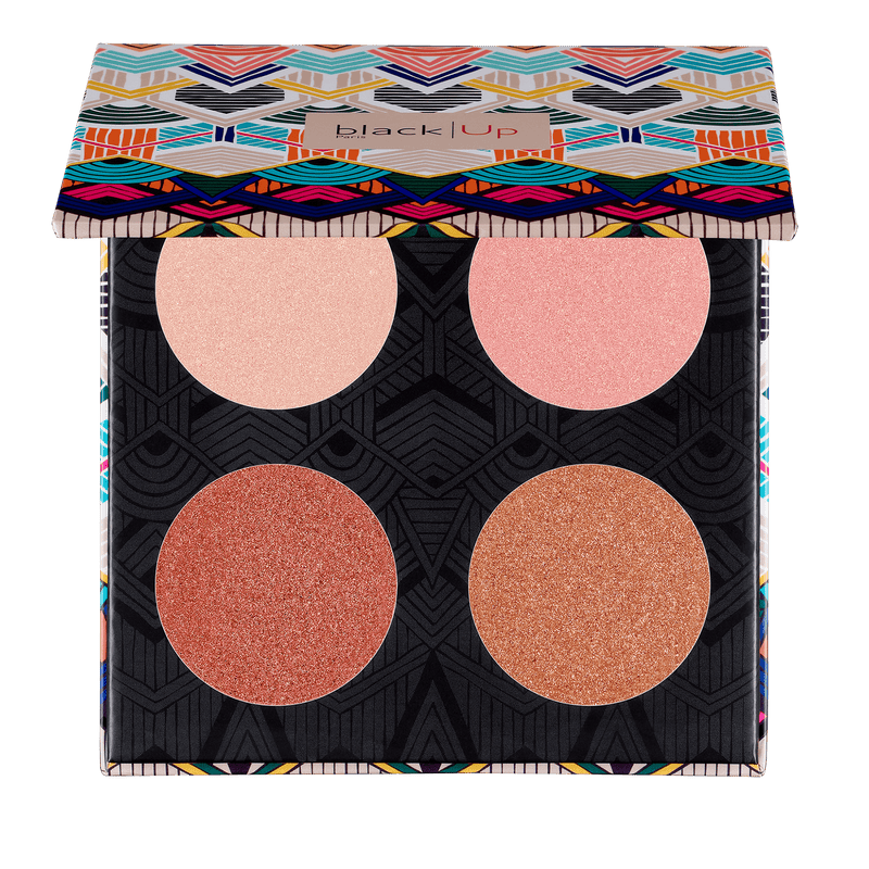 Black Up Highlighting Palette BRONZPAL 4x4g product image