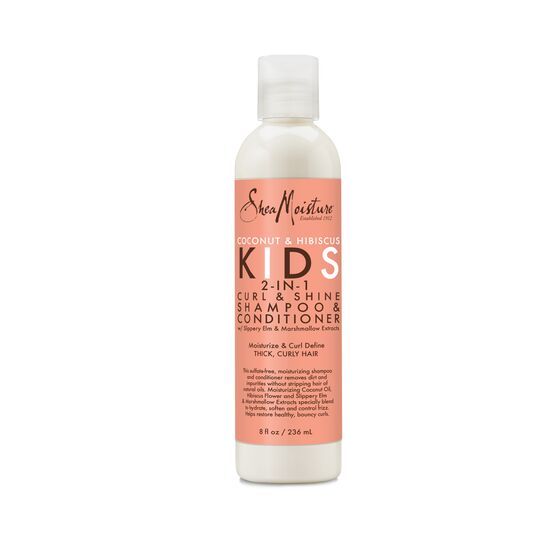 Shea Moisture KIDS Coconut & Hibiscus 2-in-1 Shampoo & Conditioner 8oz product image